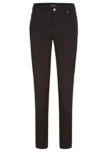 Angels Damen Jeans Hose Skinny Comfort Denim JetBlack 419-12 100*, Größe:44W / 32L, Farbe:100 von Angels