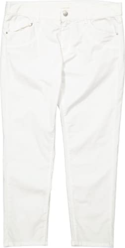 Angels Damen Jeans 7/8 Mona Loose Fit weiß (as3, Numeric, Numeric_40, Regular, Regular) von Angels