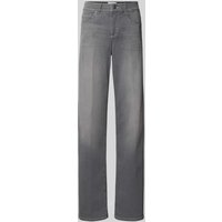 Angels Straight Fit Jeans mit 5-Pocket-Design Modell 'LARA' in Mittelgrau, Größe 42/32 von Angels