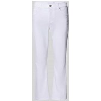Angels Flared Jeans mit verkürztem Schnitt Modell 'Leni' in Weiss, Größe 38/27 von Angels