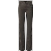 Angels Straight Fit Jeans aus Lyocell-Mix mit Eingrifftaschen Modell 'CICI' in Graphit, Größe 42/30 von Angels