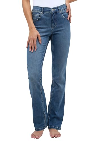 ANGELS Bootcut Jeans Jeans Leni mit Bootcut mit Label-Applikationen von Angels
