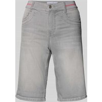 Angels Regular Fit Bermudas mit elastischem Bund Modell 'SPORTY' in Hellgrau, Größe 38 von Angels