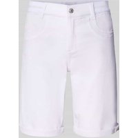 Angels Regular Fit Bermudas mit elastischem Bund Modell 'SPORTY' in Weiss, Größe 42 von Angels