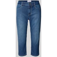 Angels Caprijeans aus Denim mit Umschlag Modell 'Ana' in Blau, Größe 42 von Angels