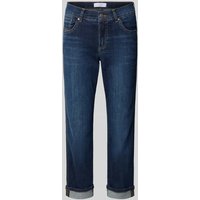 Angels Regular Fit Jeans im 5-Pocket-Design Modell 'DARLEEN' in Dunkelblau, Größe 36/28 von Angels