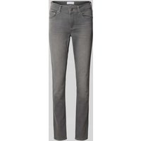 Angels Skinny Fit Jeans im 5-Pocket-Design in Dunkelgrau, Größe 46/32 von Angels