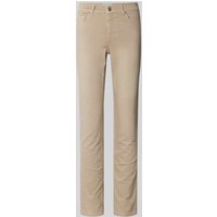 Angels Skinny Fit Jeans im 5-Pocket-Design in Sand, Größe 38/28 von Angels