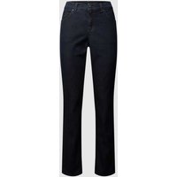 Angels Skinny Fit Jeans mit Label-Patch in Marine, Größe 34/30 von Angels