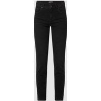 Angels Skinny Fit Jeans mit Label-Patch in Black, Größe 34/32 von Angels