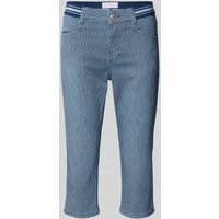 Angels Slim Fit Caprihose mit Eingrifftaschen Modell 'Ana' in Blau, Größe 40 Angels Slim Fit Caprihose mit Eingrifftaschen Modell 'Ana' in Blau, Größe 40 von Angels