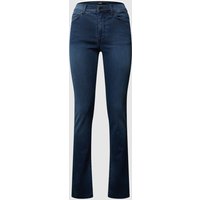 Angels Bootcut Jeans mit Kontrastnähten Modell 'CICI' in Dunkelblau, Größe 34/32 von Angels