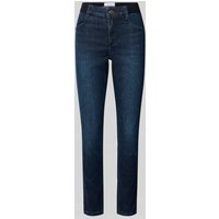 Angels Slim Fit Jeans mit Logo-Stitching Modell 'Ornella' in Marine, Größe 44 Angels Slim Fit Jeans mit Logo-Stitching Modell 'Ornella' in Marine, Größe 44 von Angels