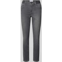 Angels Slim Fit Jeans mit Logo-Stitching Modell 'Ornella' in Mittelgrau, Größe 34 Angels Slim Fit Jeans mit Logo-Stitching Modell 'Ornella' in Mittelgrau, Größe 34 von Angels