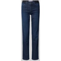 Angels Slim Fit Jeans mit elastischem Bund in Dunkelblau, Größe 38/32 von Angels