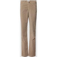 Angels Slim Fit Cordhose mit 5-Pocket-Design Modell 'CICI' in Beige, Größe 36/30 von Angels