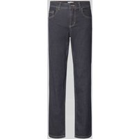 Angels Straight Leg Jeans im 5-Pocket-Design Modell 'Dolly' in Dunkelblau, Größe 48/30 von Angels