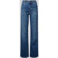 Angels Straight Leg Jeans im 5-Pocket-Design Modell 'LARA' in Marine, Größe 46/28 von Angels