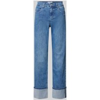 Angels Straight Leg Jeans im 5-Pocket-Design Modell 'Lara Turn Up' in Hellblau, Größe 40/30 von Angels