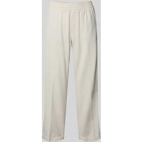 Angels Straight Leg Stoffhose mit elastischem Bund Modell 'Linn' in Beige, Größe 42/26 von Angels