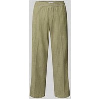 Angels Straight Leg Stoffhose mit elastischem Bund Modell 'Linn' in Oliv, Größe 40/26 von Angels