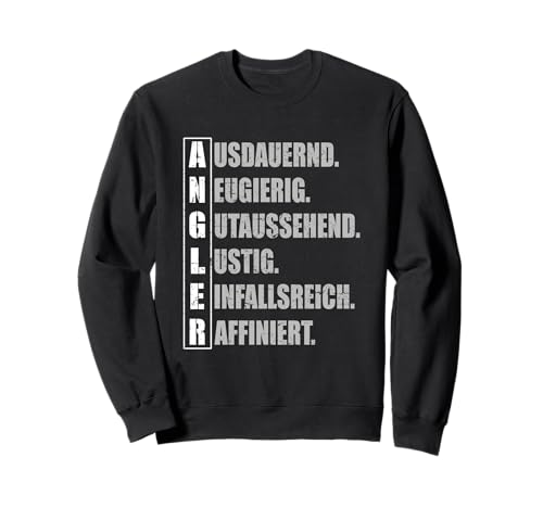 Angelzubehör Männer Angeln Lustig Sprüche Gadgets Angler Sweatshirt von Angelzubehör Männer Geschenk & Angler Gadgets