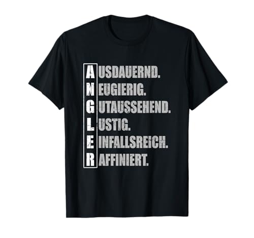 Angelzubehör Männer Angeln Lustig Sprüche Gadgets Angler T-Shirt von Angelzubehör Männer Geschenk & Angler Gadgets