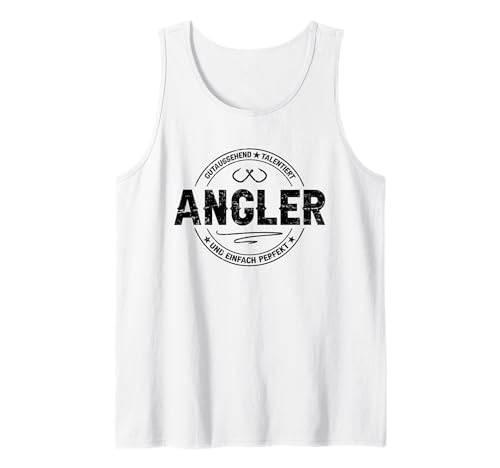 Herren Angelsachen Lustig Angelzubehör Männer Gadgets Für Angler Tank Top von Angelzubehör Männer Geschenk & Angler Gadgets