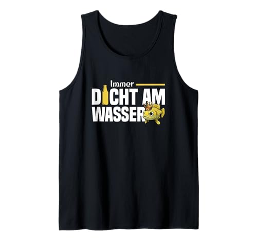 Herren Bier Gadgets Für Angler Bierfans Angelzubehör Männer Angeln Tank Top von Angelzubehör Männer Geschenk & Gadgets für Angler