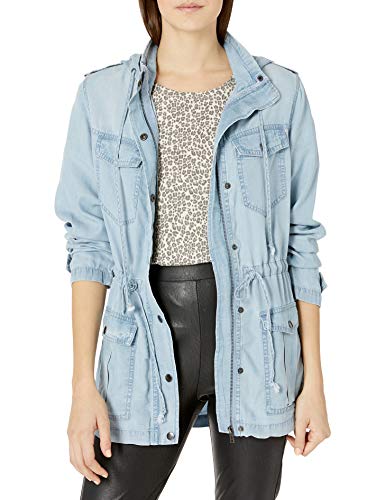 Angie Damen Vintage Wash Light Jacke Jeansjacke, Denim, Large von Angie