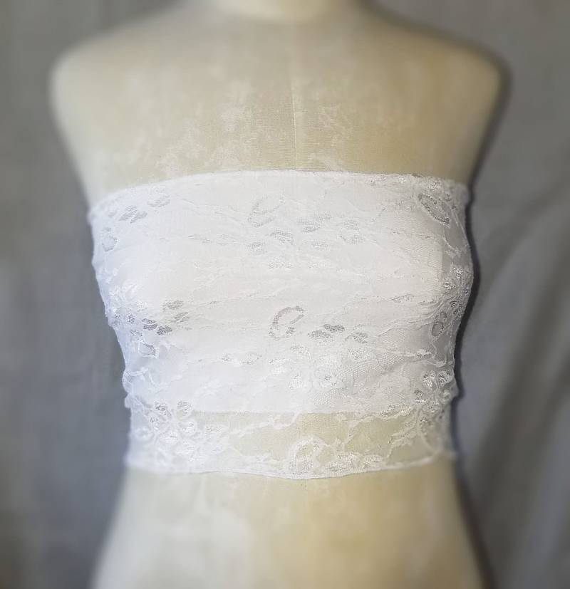 Lace Bandeau Top Elasthan/Shaper Bh Für Schwangerschaft Photo Prop/Special Ocassion/Lace Bandeau Tüll Tutu von AngieKDesigns