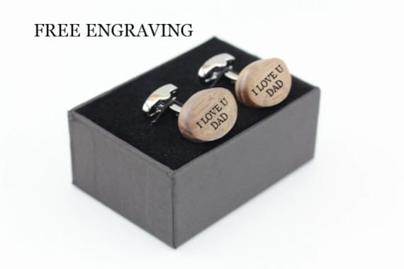 Manschettenknopf, Holz Herren Ma von AngieWoodCreationsCo