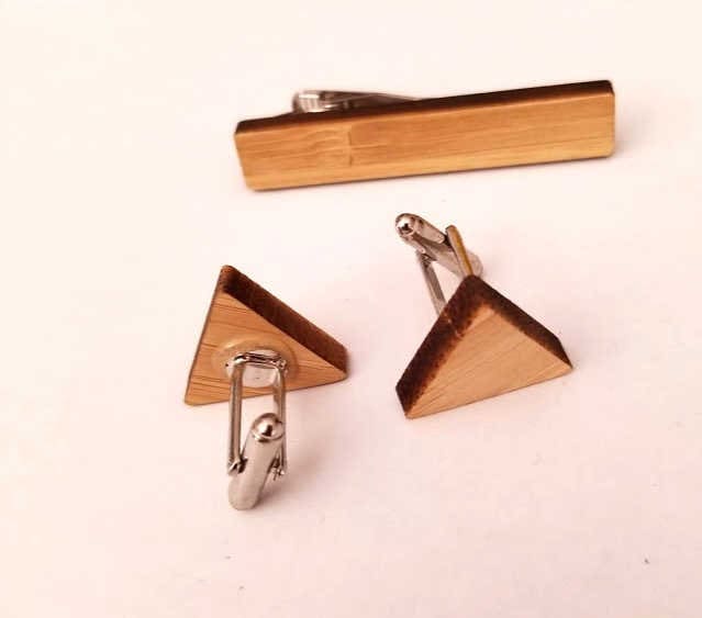 Manschettenknopf, Holz Herren Ma von AngieWoodCreationsCo