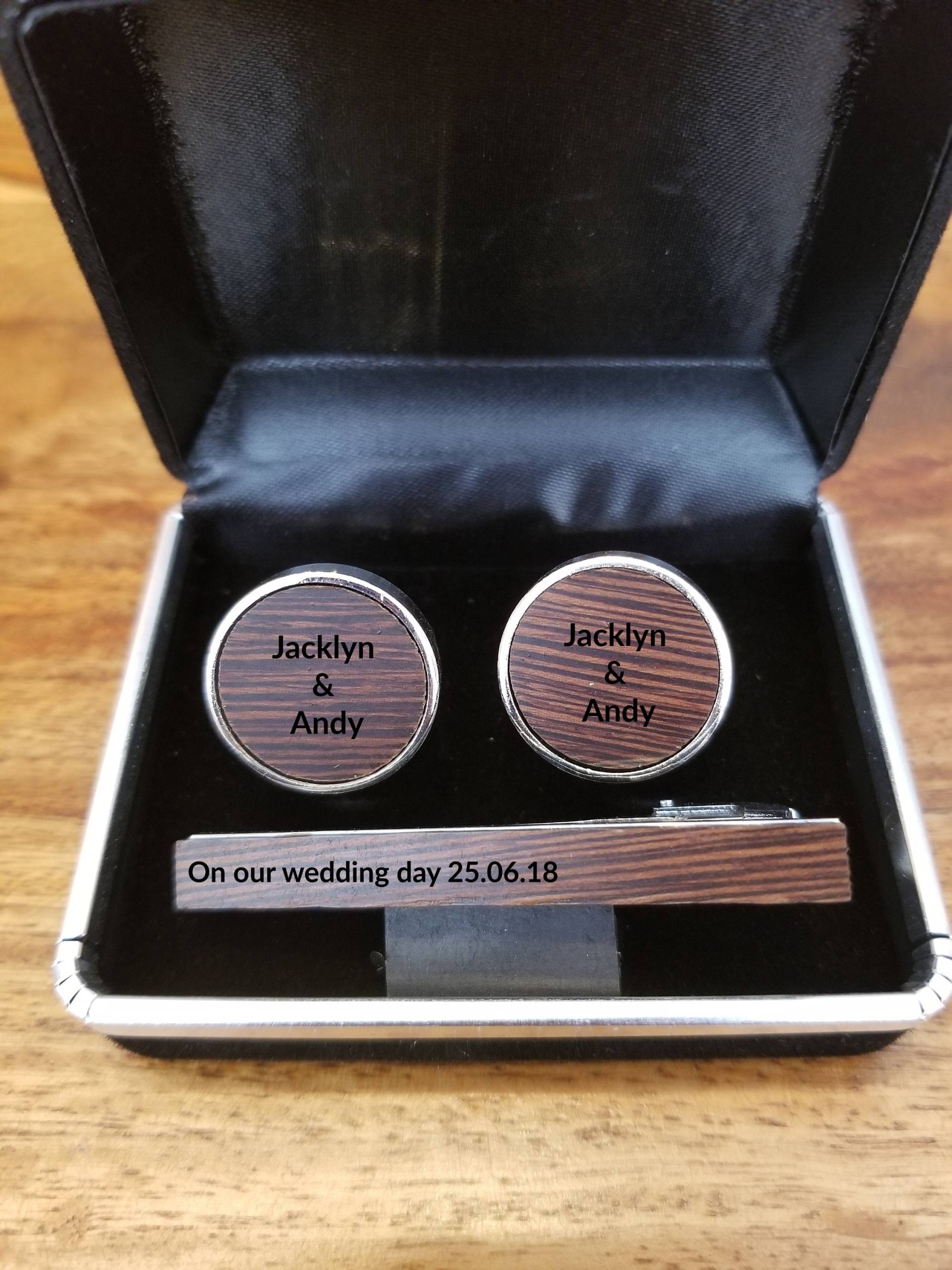 Manschettenknopf, Holz Herren Ma von AngieWoodCreationsCo