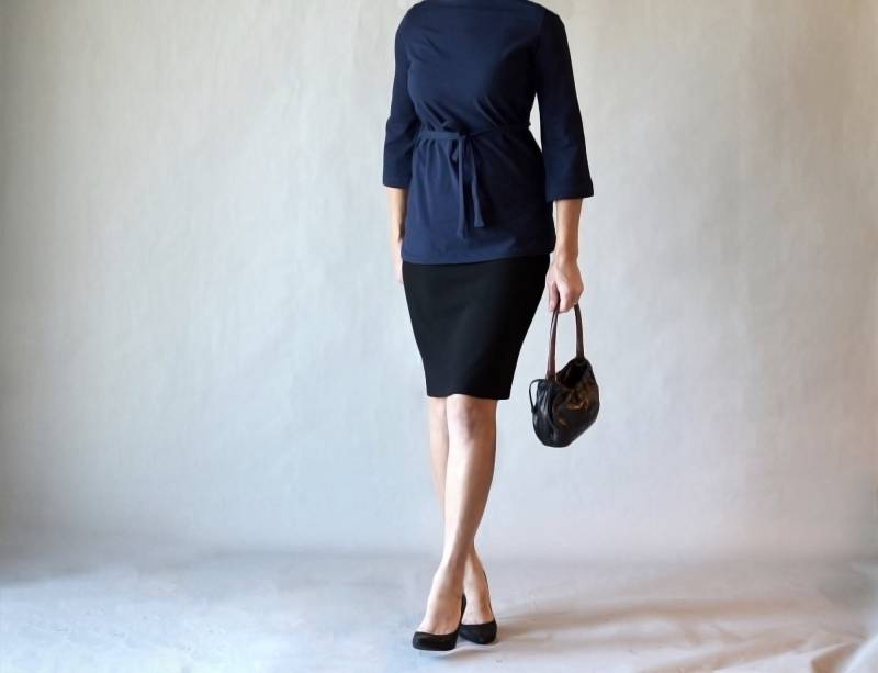 Handgefertigter Bleistiftrock Pull-On-stil, Hergestellt in Den Usa von AngieandWes