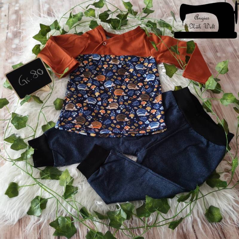 Babyset Gr. 80 von AngiesNaehWelt