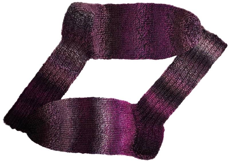 Selbstgestrickte Handgemachte Wollsocken/Schoppel " Dark Roses Inspiration Größe 38 -39 6 Ply von AngiesStrickZauber