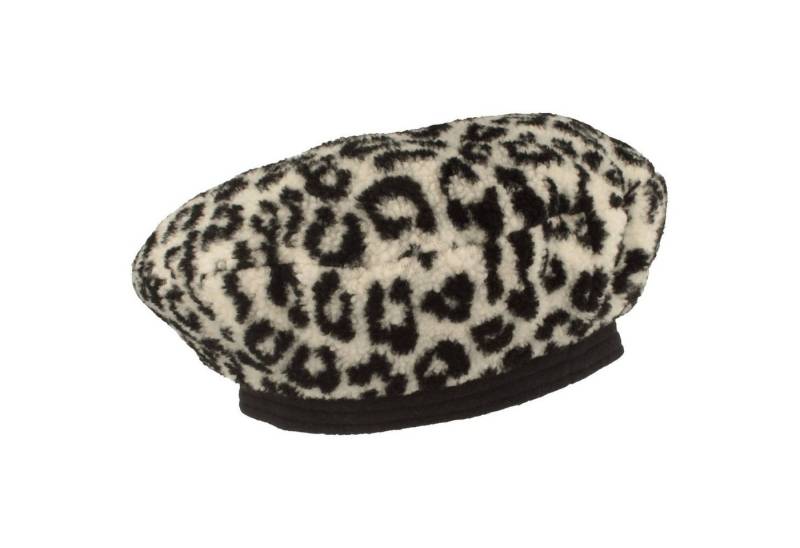 Angiolo Frasconi Fischerhut Angiolo Frasconi kuschelige Teddy Baskenmütze Leopardenprint von Angiolo Frasconi