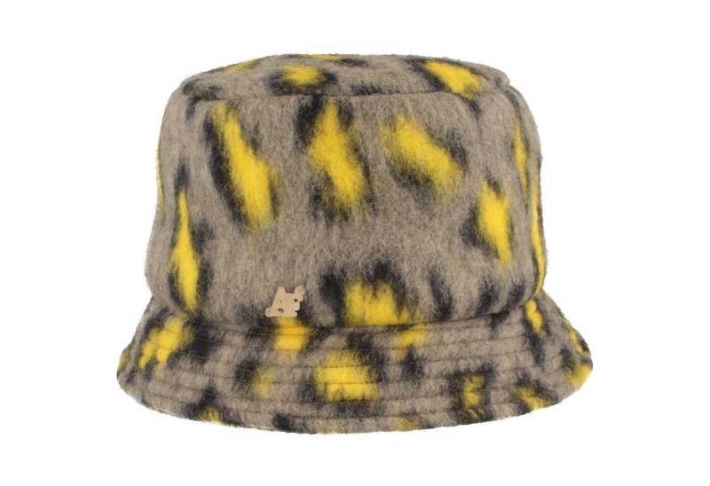 Angiolo Frasconi Fischerhut Bucket Leo Print rollbar & warm von Angiolo Frasconi