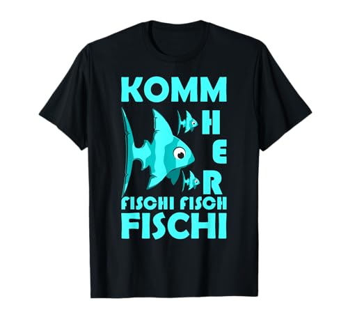 Angeln Kleidung Herren Angel - Komm her Fischi T-Shirt Angeln Kleidung Herren Angel - Komm her Fischi T-Shirt von Angler Bekleidung Herren Fischer Geschenke Männer
