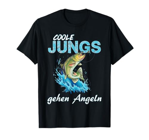 Angler Shirt Coole Jungs gehen Angeln. Karpfen & Forellen T-Shirt Angler Shirt Coole Jungs gehen Angeln. Karpfen & Forellen T-Shirt von Angler Design´s