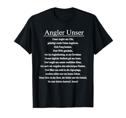 Angler Unser | Lustiges Angel Angler Herren Fischen Geschenk T-Shirt Angler Unser | Lustiges Angel Angler Herren Fischen Geschenk T-Shirt von Angler Designer Designs