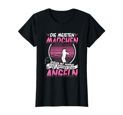 Angler Shirt Damen Mädchen Lustiges Angel Geschenk T-Shirt Angler Shirt Damen Mädchen Lustiges Angel Geschenk T-Shirt von Angler Geschenke & Lustige Angler Shirts