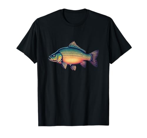 Angel t Shirt Herren Karpfen Hoodie Fischer Fisch Angler T-Shirt von Angler Shirts für Herren & Kinder Angeln Geschenke