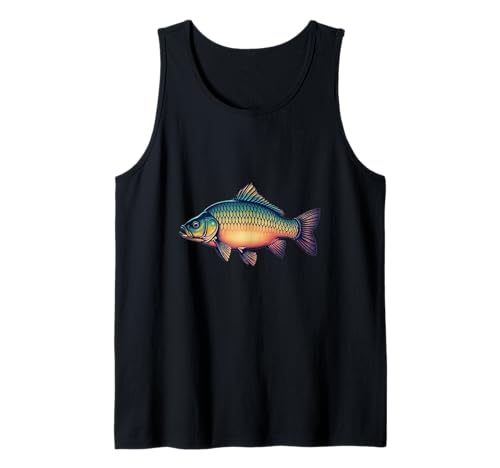Angel t Shirt Herren Karpfen Hoodie Fischer Fisch Angler Tank Top von Angler Shirts für Herren & Kinder Angeln Geschenke