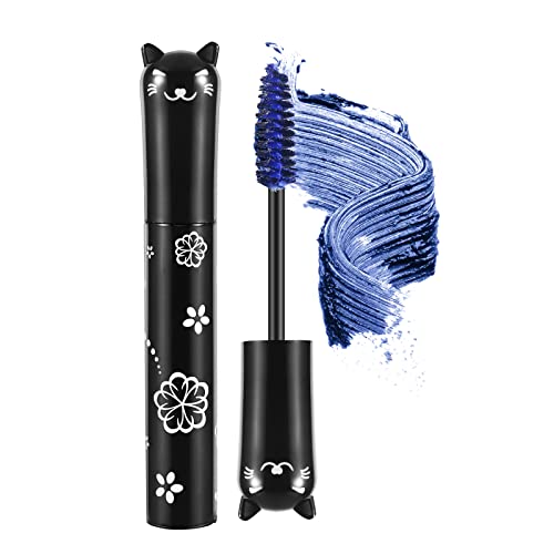 Anglicolor Bunt Wimperntusche, 6 Farben Farbige Mascara, Wasserdicht Lang Anhaltende Volumen Wimperntusche, 3d Faserwimpern Mascara für Frauen Natürliches Augen Makeup (04) von Anglicolor