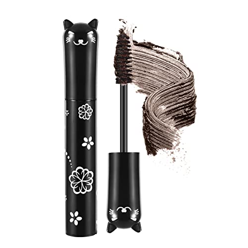 Anglicolor Bunt Wimperntusche, 6 Farben Farbige Mascara, Wasserdicht Lang Anhaltende Volumen Wimperntusche, 3d Faserwimpern Mascara für Frauen Natürliches Augen Makeup (05) von Anglicolor