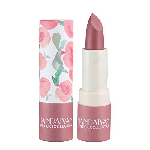 Anglicolor Lippenstift,Pfirsich Lipstick,Lippenstift Matt,Glatt,Langanhaltender,Wasserdicht,Hochgradig pigmentiert Lipstick für Frauen (#03 Peach) von Anglicolor