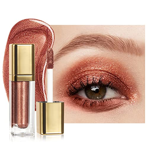 Diamant Flüssigkeit Glitter Lidschatten Mentale Shimmer Lange Lebensdauer Lidschatten Hoch Pigmentiert Glitzer Qick Dry Lidschatten Flüssigkeit Make-up Augen Kosmetik für Frauen Mädchen von Anglicolor