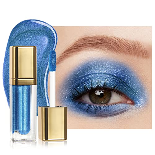 Liquid eyeshadow,Lidschatten Flüssiges Shimmer Metallic Stick,Glitzer Lidschatten schminke smokey eyes make up ür Party Festival (05) von Anglicolor